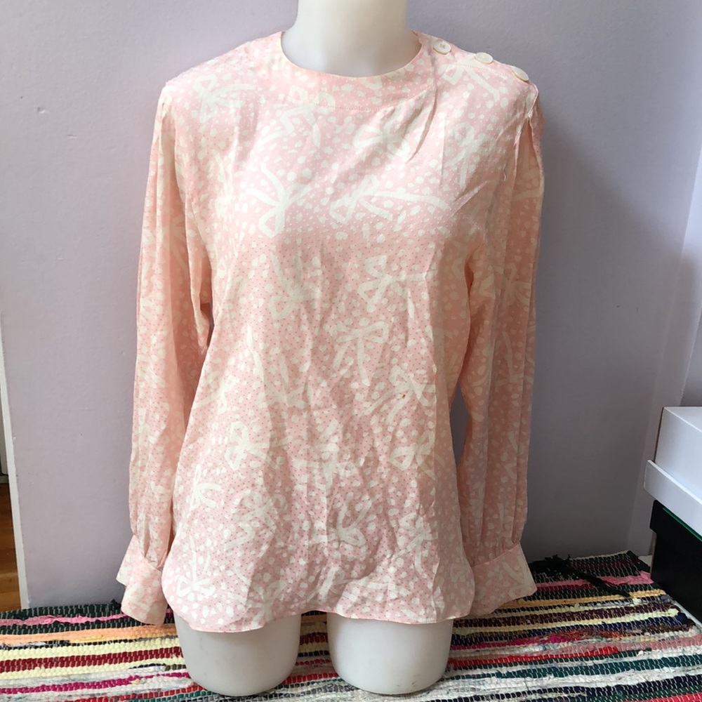 Vintage Gloria sachs bow top size 6 women’s